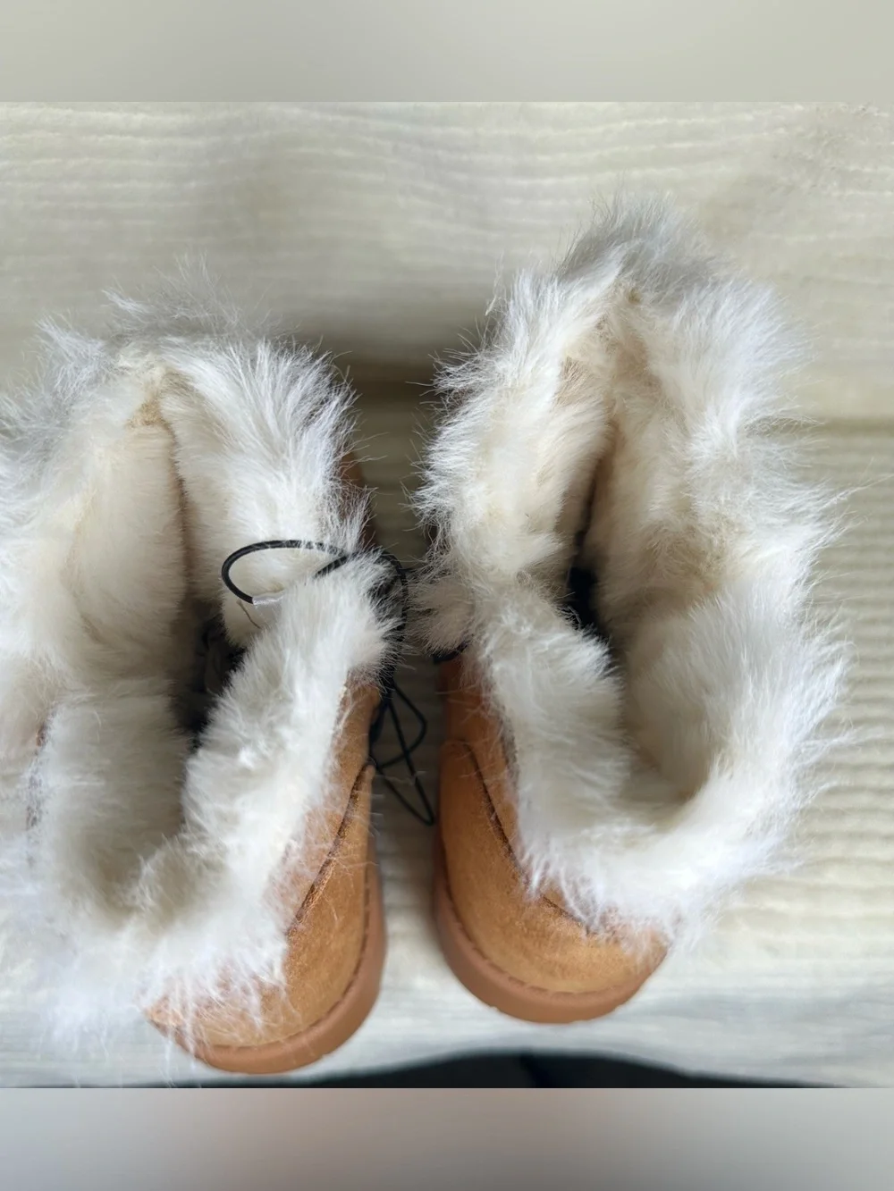 Pop Girls Selara Cognac Winter Boots NWT Size 3